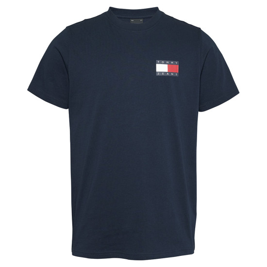 Tommy Hilfiger Ανδρική κοντομάνικη μπλούζα Slim Essential Flag Tee
